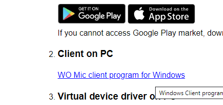 wo mic driver download